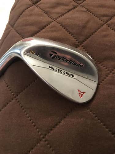 Slightly Used TaylorMade Milled Grind Satin Chrome Wedge Lefty