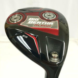 Callaway Big Bertha Alpha 815 16° Fairway Wood w/ HC & Tool Speeder Stiff Flex