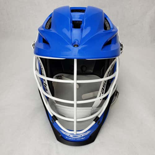 LIKE NEW! Cascade S Lax Helmet Royal Blue One Size Fits Most