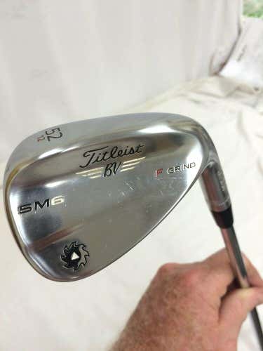 Titleist Vokey SM6 Tour Chrome 52°-12° Wedge KBS Tour Regular Flex