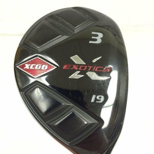 Tour Edge Exotics XCG-6 19° 3 Hybrid Matrix Ozik HD 6.1 Stiff Flex
