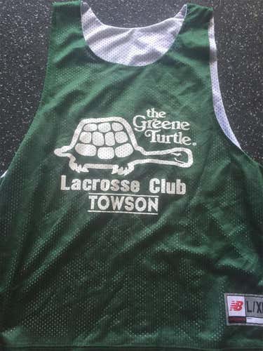 Reversible Green Turtle Lacrosse Jersey