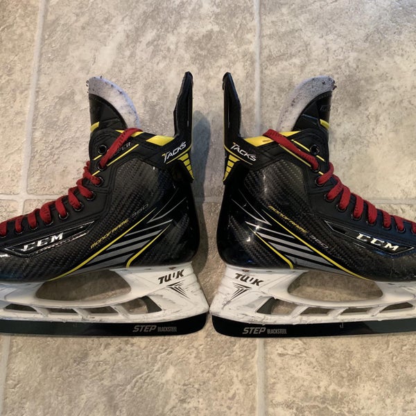 Super Tacks Hockey Skates Senior Pro Stock Size 8.5