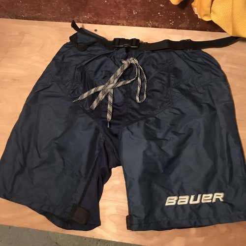 Bauer Navy Blue Pant Shell Senior Medium