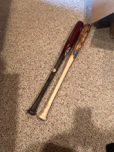 Old Hickory And Dovetail Pro Issue Bats 243 Model 33.5 31.5