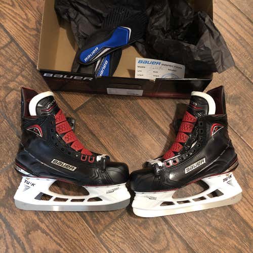 New Bauer Hockey Skates 1x 2.0 Pro Stock Size 8 MIC