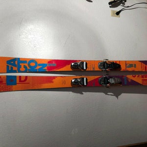 Faction Prodigy Rocker Mid Fat Skis 178 cm. Look Pivot 14 Bindings FRESH TUNE!