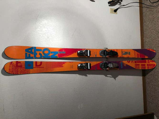 Faction Prodigy Rocker Mid Fat Skis 178 cm. Look Pivot 14 Bindings FRESH TUNE!