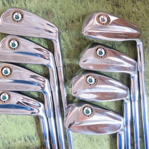 Lowe's 3-PW CUSTOM Forged Box Blade Irons True Temper TT LITE REGULAR...#X186  *No Trades*