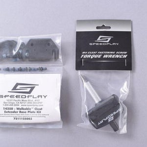 Speedplay Walkable Cleat Extender Base Plate Kit + Cleat Torque Wrench Road Bike
