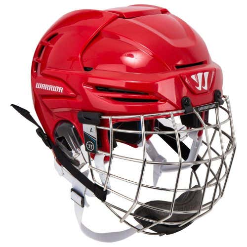 Warrior Krown PX3 - Senior Large / Red with Cage