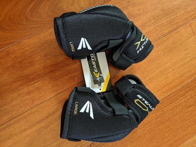 Easton Stealth CX Elbow Pads Youth Large Black - Brand new
