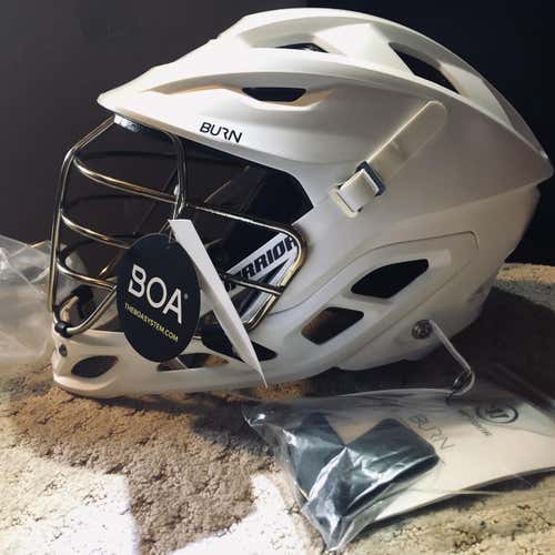 New Warrior Burn Helmet Adult - Medium