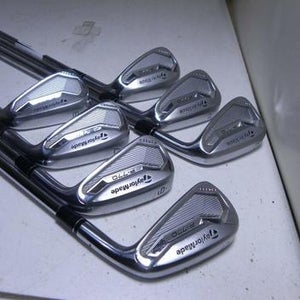 TaylorMade P-770 Iron Set RH 5-PW +AW Steel NS Pro Modus 3 Tour 120 Stiff Flex