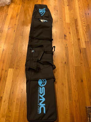 BRAND New SYNC Double Rolling Ski Bag