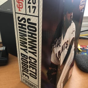 Johnny Cueto Shimmy Bobblehead 2017