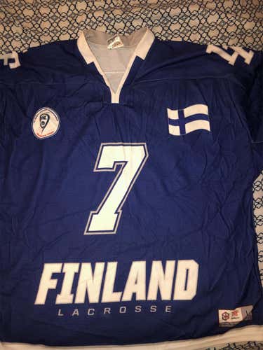 Team Finland Issued 2018 Worlds Jersey