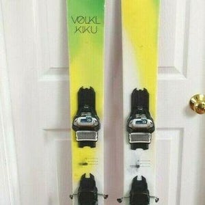 VOLKL KIKU SKIS SIZE 170 CM WITH MARKER BINDINGS