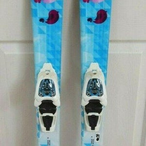 VOLKL CHICA SKIS SIZE 130 CM WITH MARKER BINDINGS