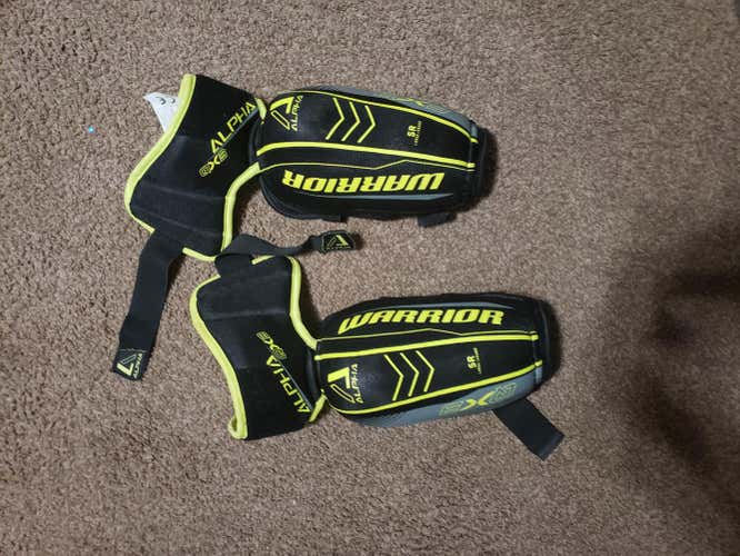 Warrior Alpha QX Elbow Pads Senior