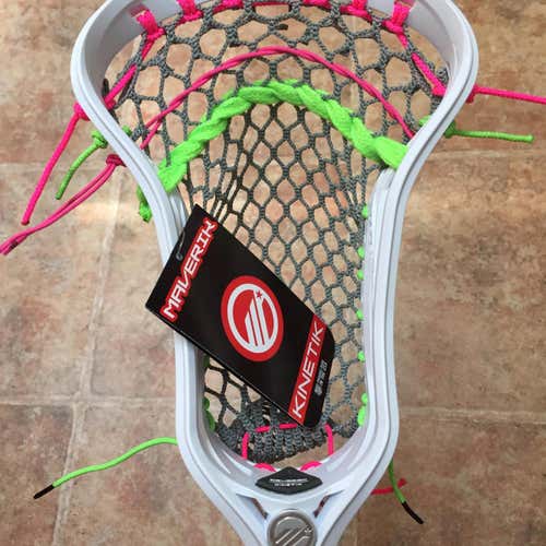 Watermelon Maverik Kinetik Lacrosse Head