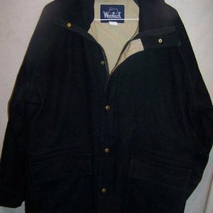 Vintage Woolrich Wool Jacket Coat, Men's Medium