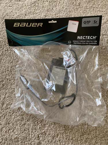 New Bauer Throat Protector SR