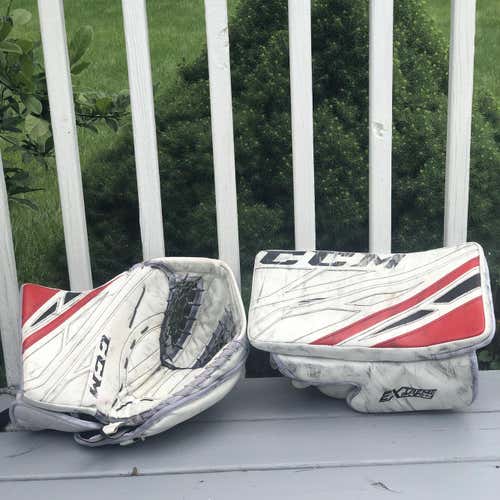 Extreme Flex 4 Goalie Glove & Blocker Regular Senior Pro Stock