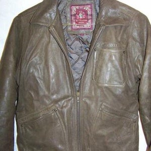 Territory Ahead Leather Jacket, Women's Medium