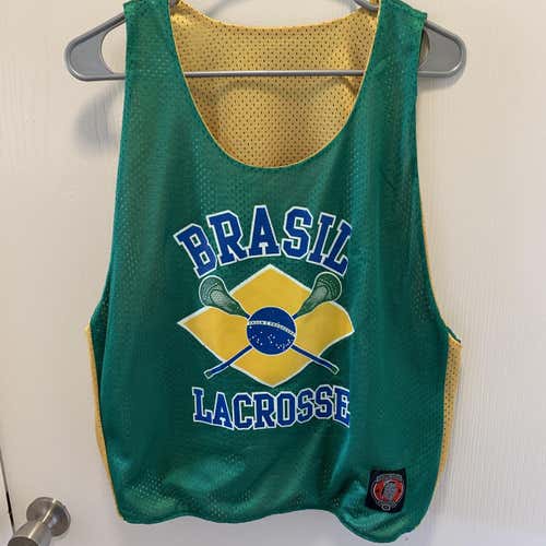 Brazil Brasil Men’s Small Lacrosse Tank