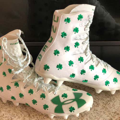 *BN* LE Kelly Shamrocks Under Armour Highlight Fit Cleats (willing To Negotiate Price)
