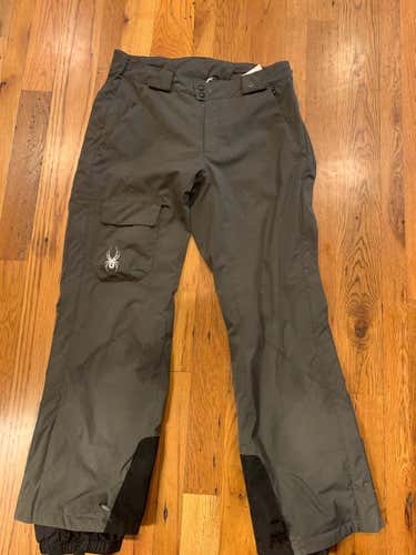 Spyder Ski Pants- US Ski Team Issued- Army Green Size Large