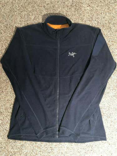 Arc'teryx Polartec Base Layer Men's Size Medium M Full Zip Ski Thermal Arcteryx