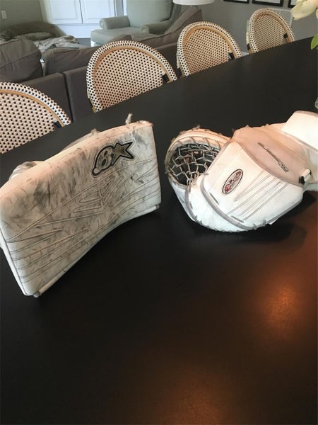 Brian’s Subzero Intermediate Goalie Glove (catcher) and Blocker