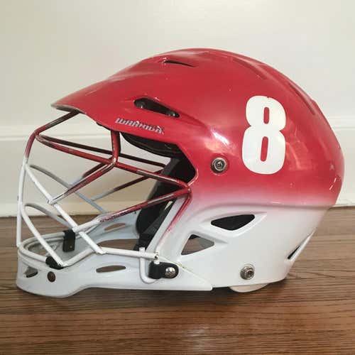 Stony Brook University Game Worn, Team Issued Warrior Evo Helmet