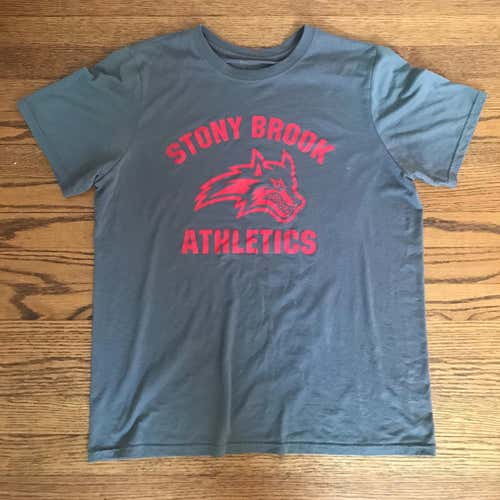 Stony Brook University gray shooting shirt