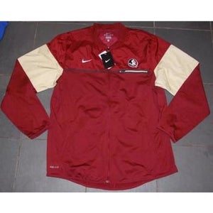 NEW Nike Mens FSU Florida State Seminoles Sideline Elite Jacket $90 LG