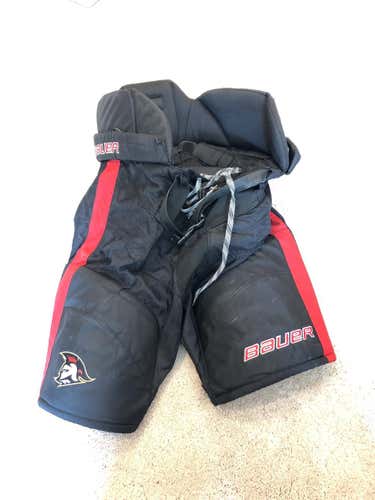 Nexus 1000 Hockey Pants SR Pro Stock Large Black/Red