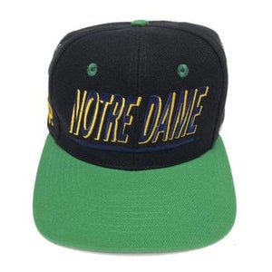 Vintage Notre Dame Snapback Hat