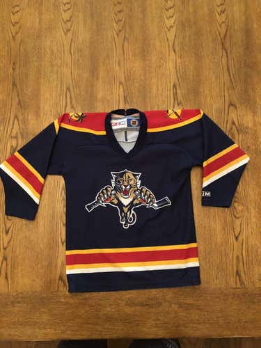 CCM Florida Panthers youth Small Jersey