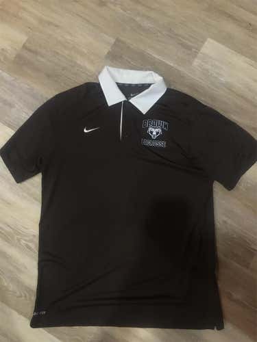 Brown University Lacrosse Nike Dry-fit Golf Polo