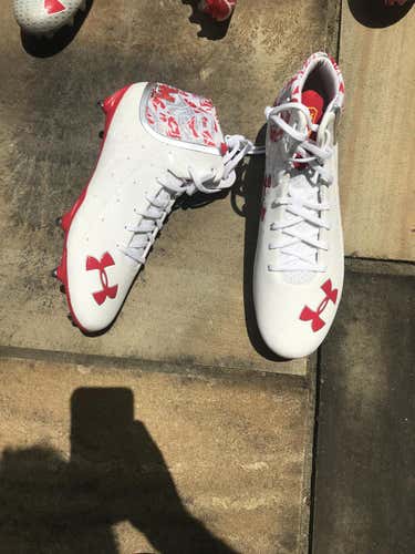 New Under Armour Lacrosse Mid Detachable Cleats