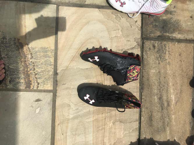 New Under Armour Lacrosse Mid Cleats