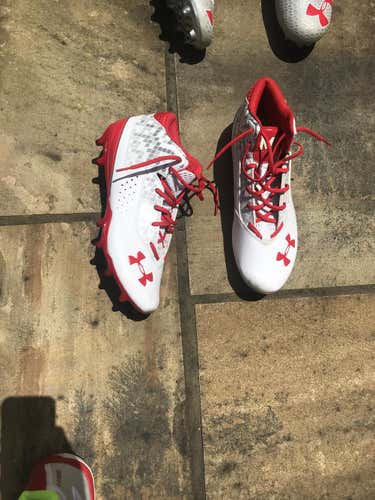 New Under Armour Lacrosse Mid Cleats