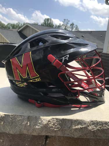 University of Maryland Game-Worn Cascade R Helmet
