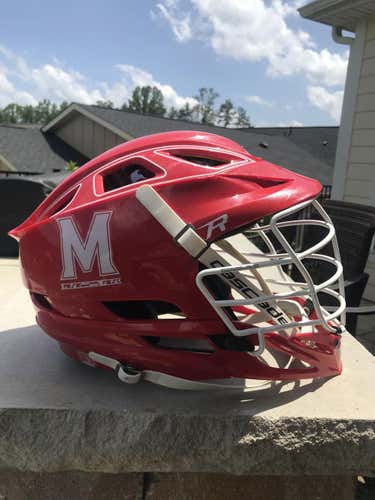 University of Maryland Game-Worn Cascade R Helmet