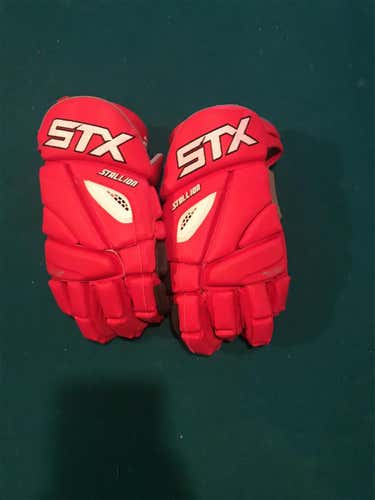 Never Worn Cornell Team Issued Stallion 500 Lacrosse Gloves
