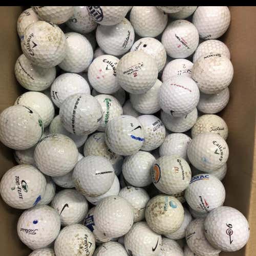 Lot of 50 Used Golf Balls
