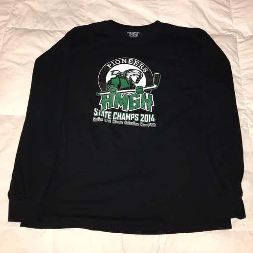 Hill-Murray Hockey Long Sleeve T-Shirt (L)