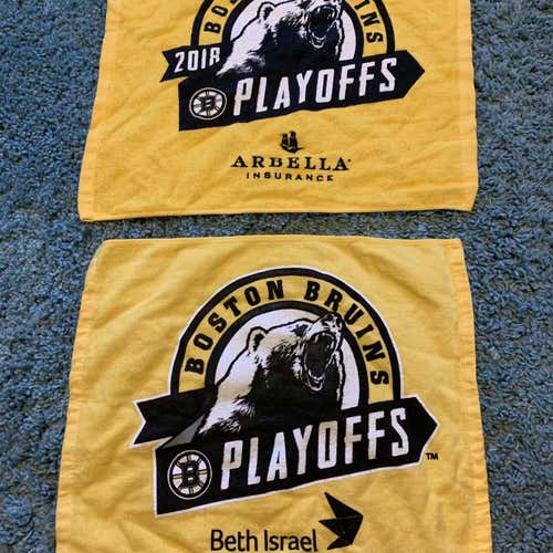 Bruins 2017 and 2018 Rally Towels